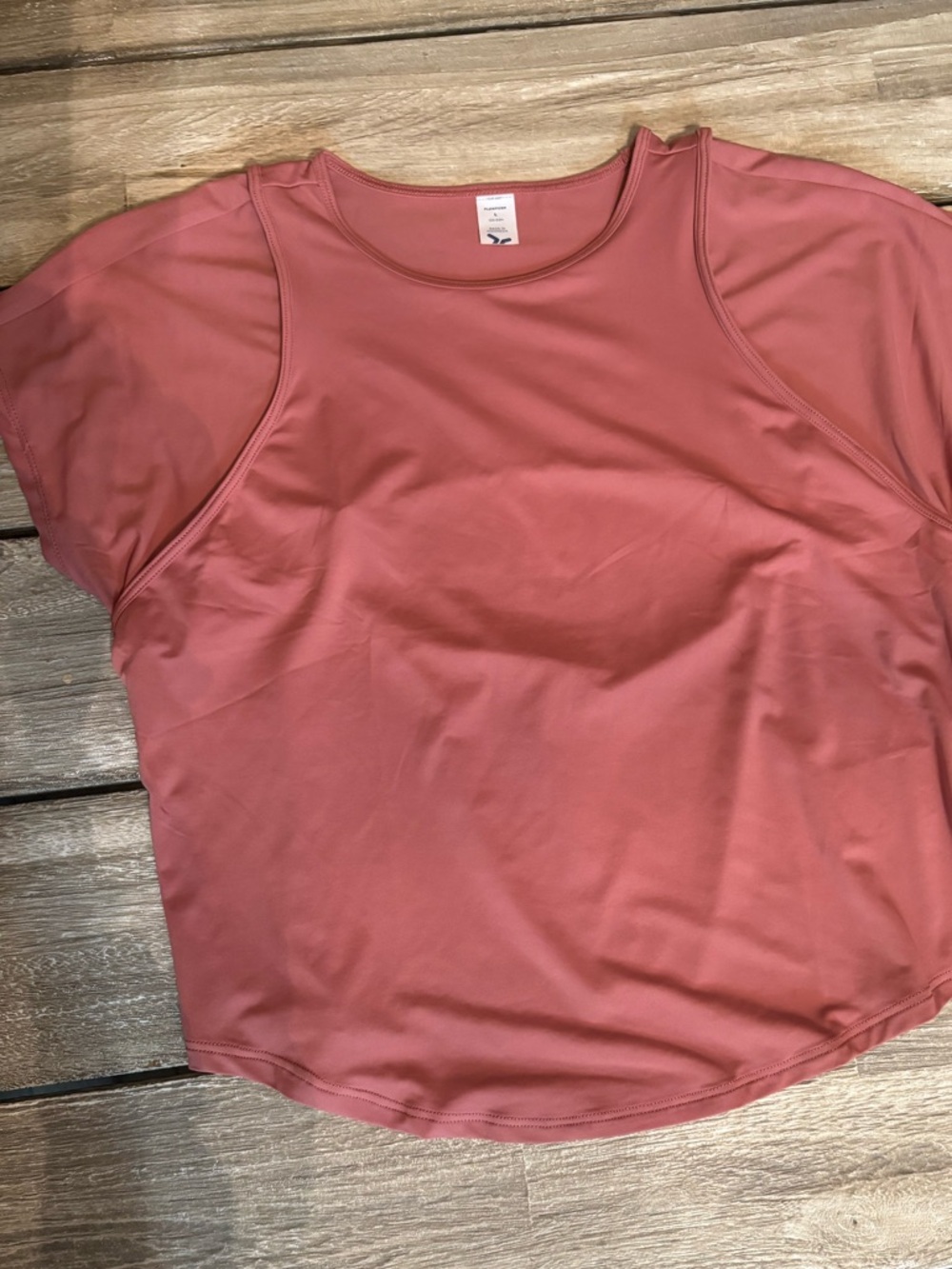Old Navy Short Sleeve Tee in Dusty Rose